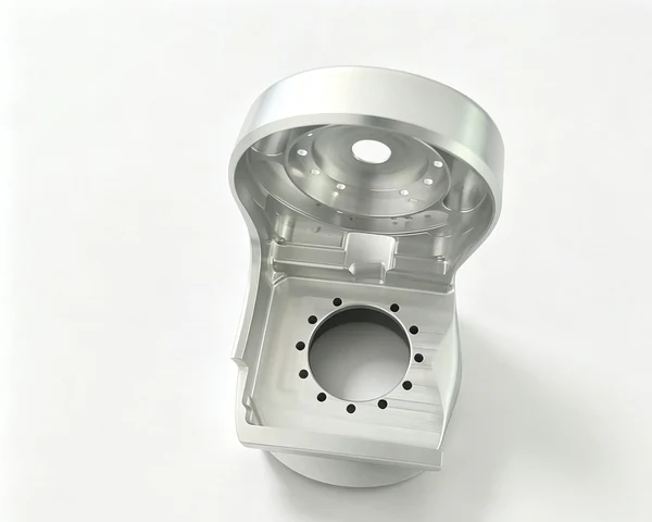 Semiconductor vertical vacuum chamber, aluminum CNC machining