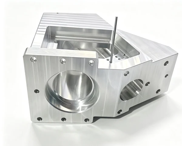 Semiconductor structural chamber, precision milled aluminum